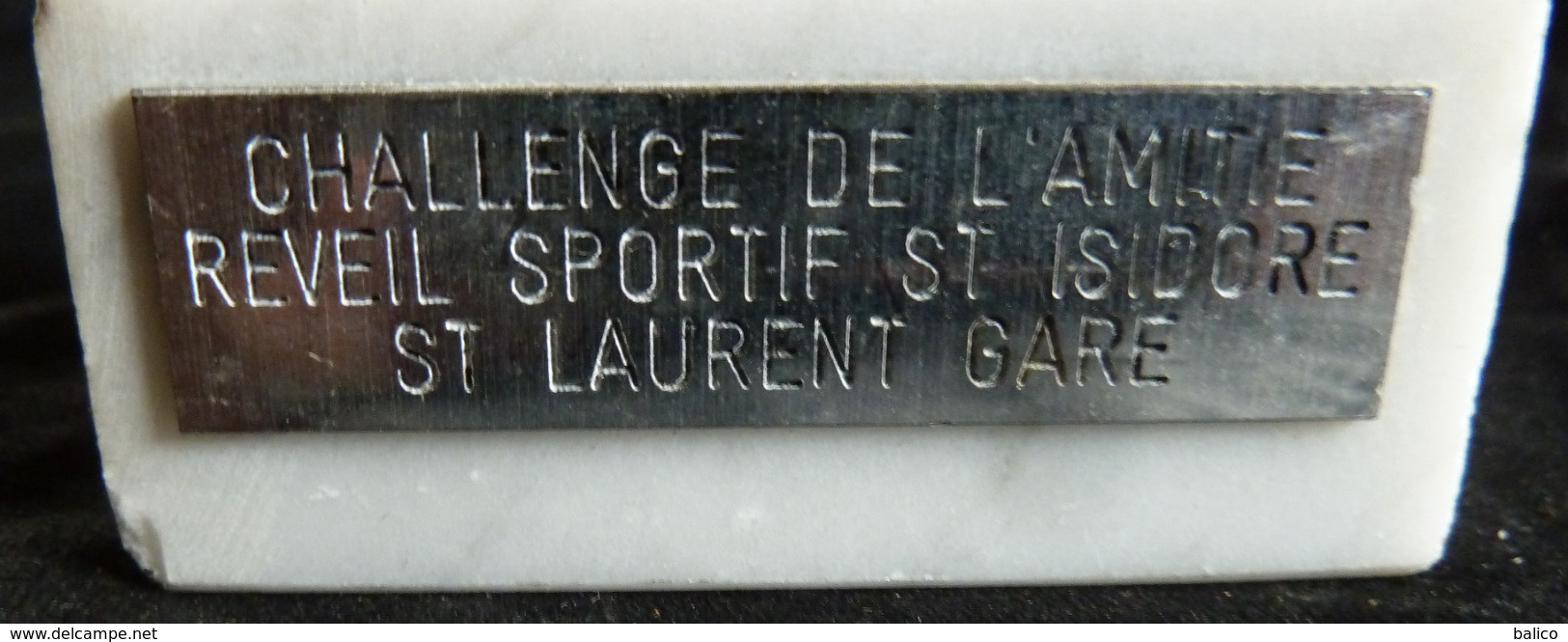 Trophée Bouliste - Pétanque Ou Lyonnaise - Réveil Sportif St. Isidore - St. Laurent Gare - Et Plaque 1993 - Petanque