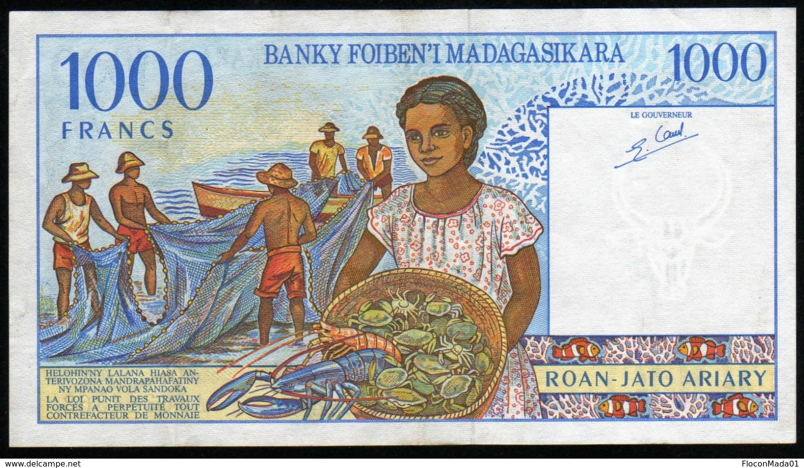 Madagascar 1998 1000 Francs UNC Neuf  Voir Explications - Madagascar