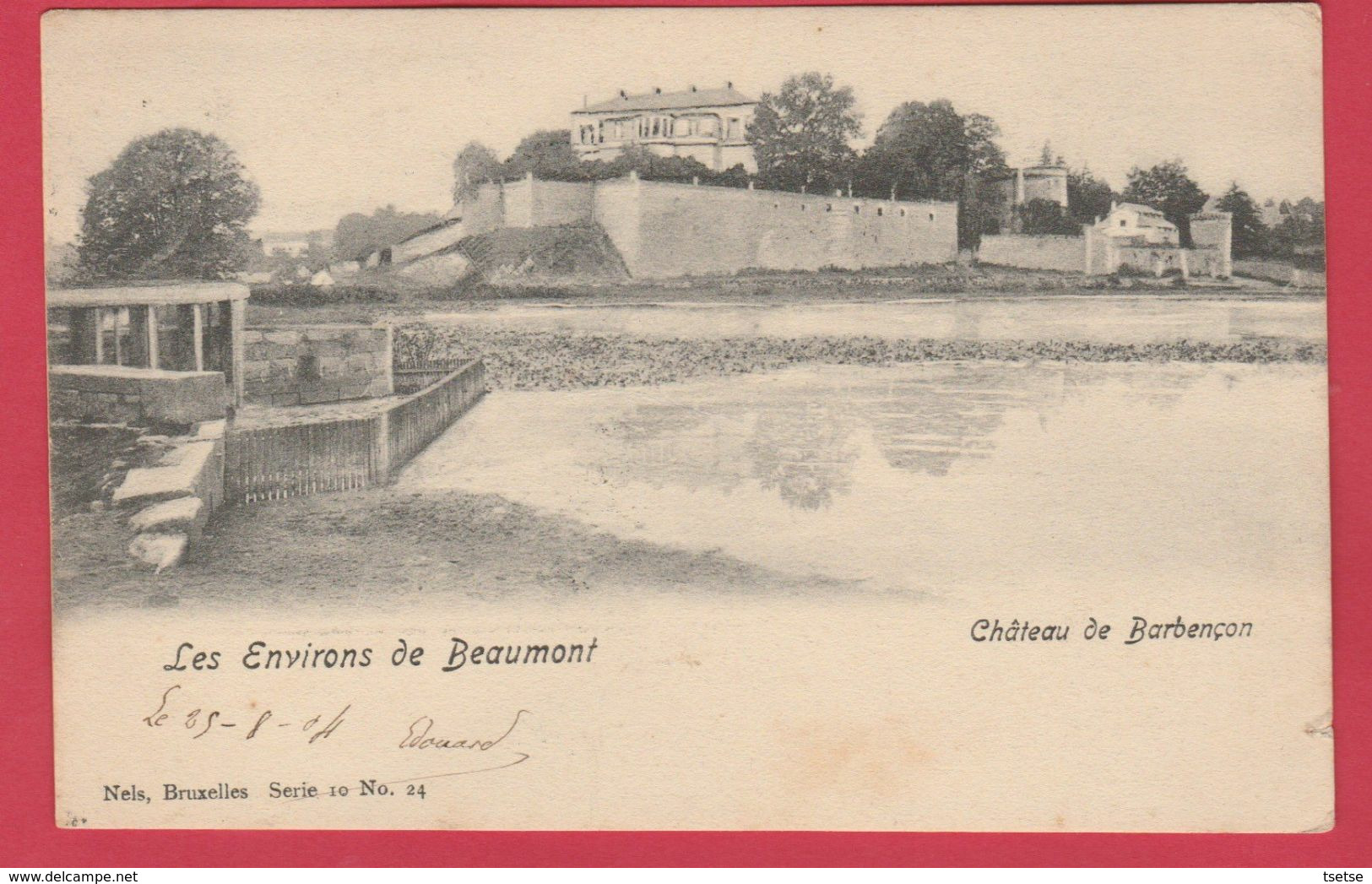 Barbençon ( Environs De Beaumont ) - Château - 1904  ( Voir Verso ) - Beaumont