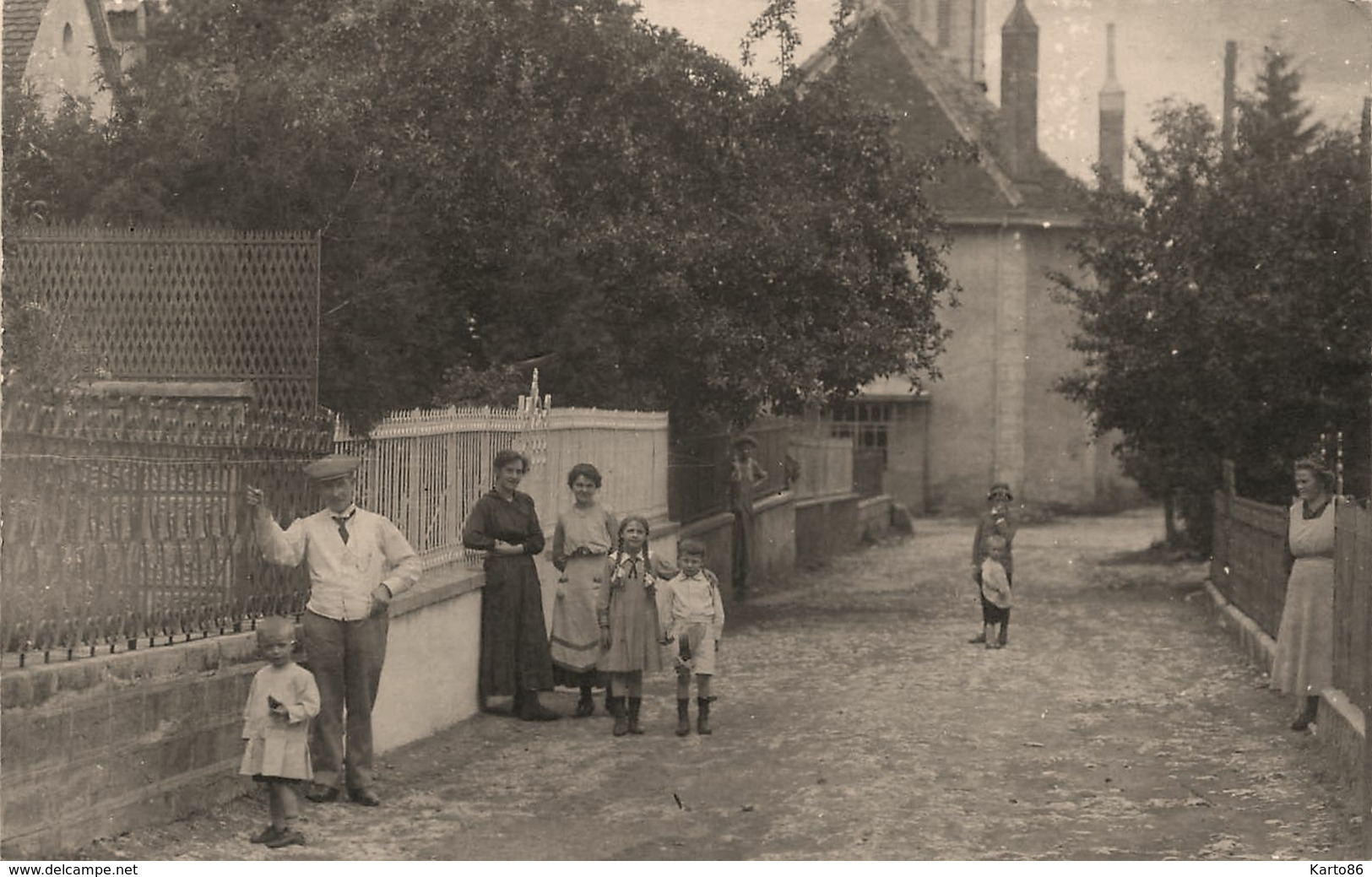 Beaucourt * Carte Photo * Cité Du Temple * Une Rue * Quartier - Beaucourt