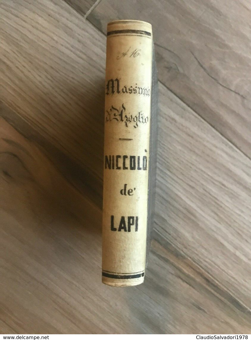 D'Azeglio, NICCOLO' DE LAPI Salani 1885 - Antiquariat