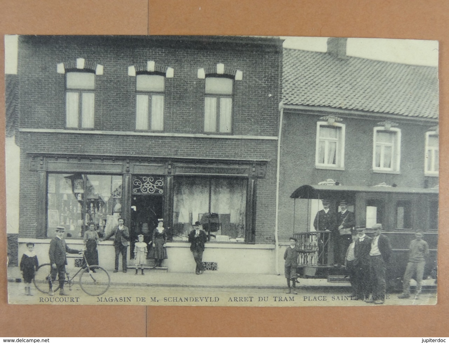 Roucourt Magasin De M.Schandevyld Arrêt Du Tram - Péruwelz