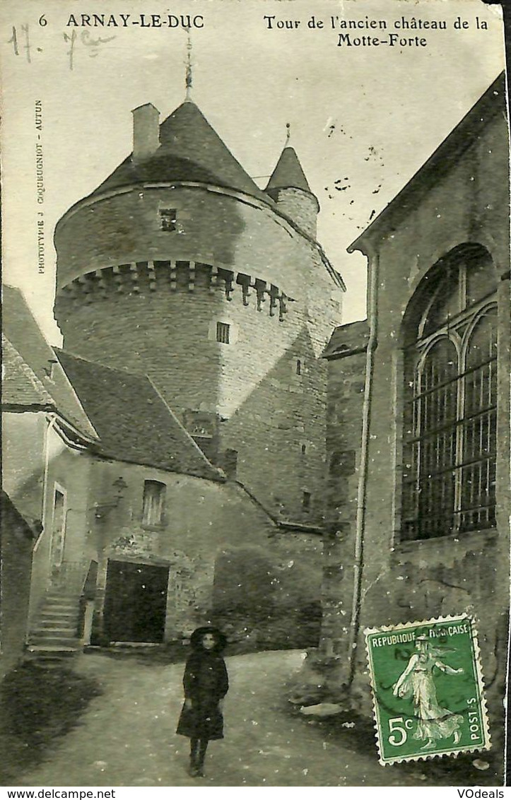 030 944 - CPA - France (21)  Côte D'Or - Arnay Le Duc - Tour De L'ancien Château De La Motte-Forte - Arnay Le Duc