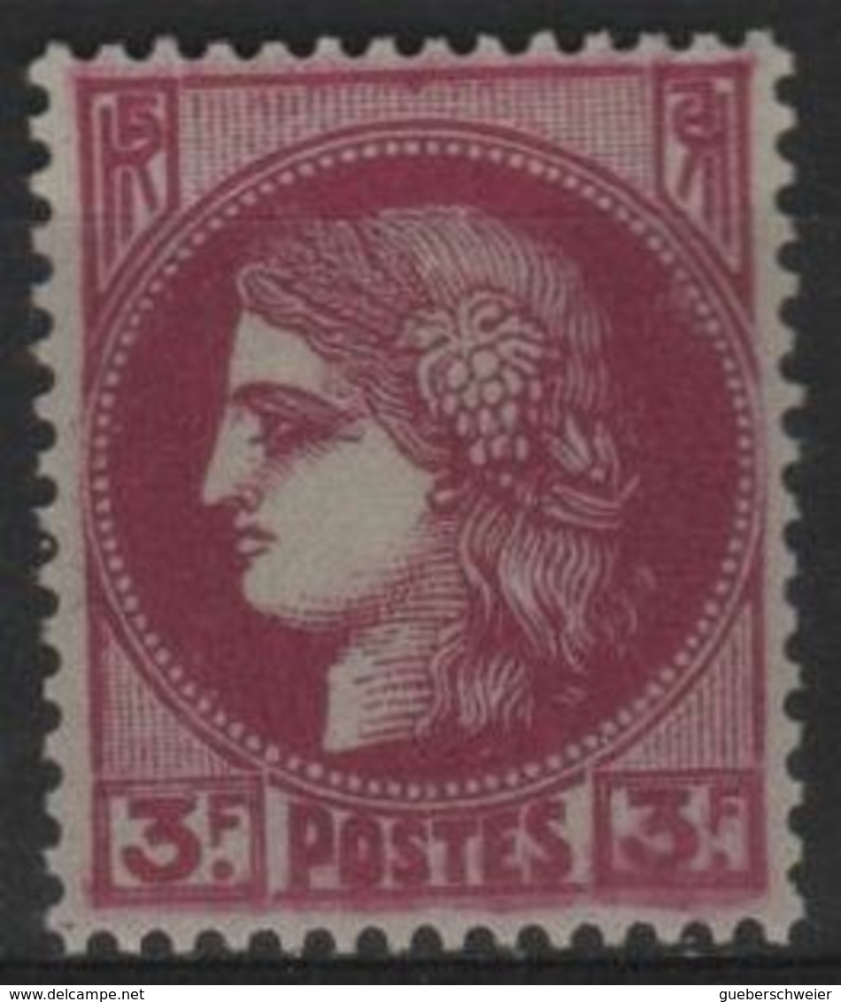 FR 1769 - FRANCE N° 376 Neuf** Cérès De Mazelin - 1945-47 Ceres (Mazelin)