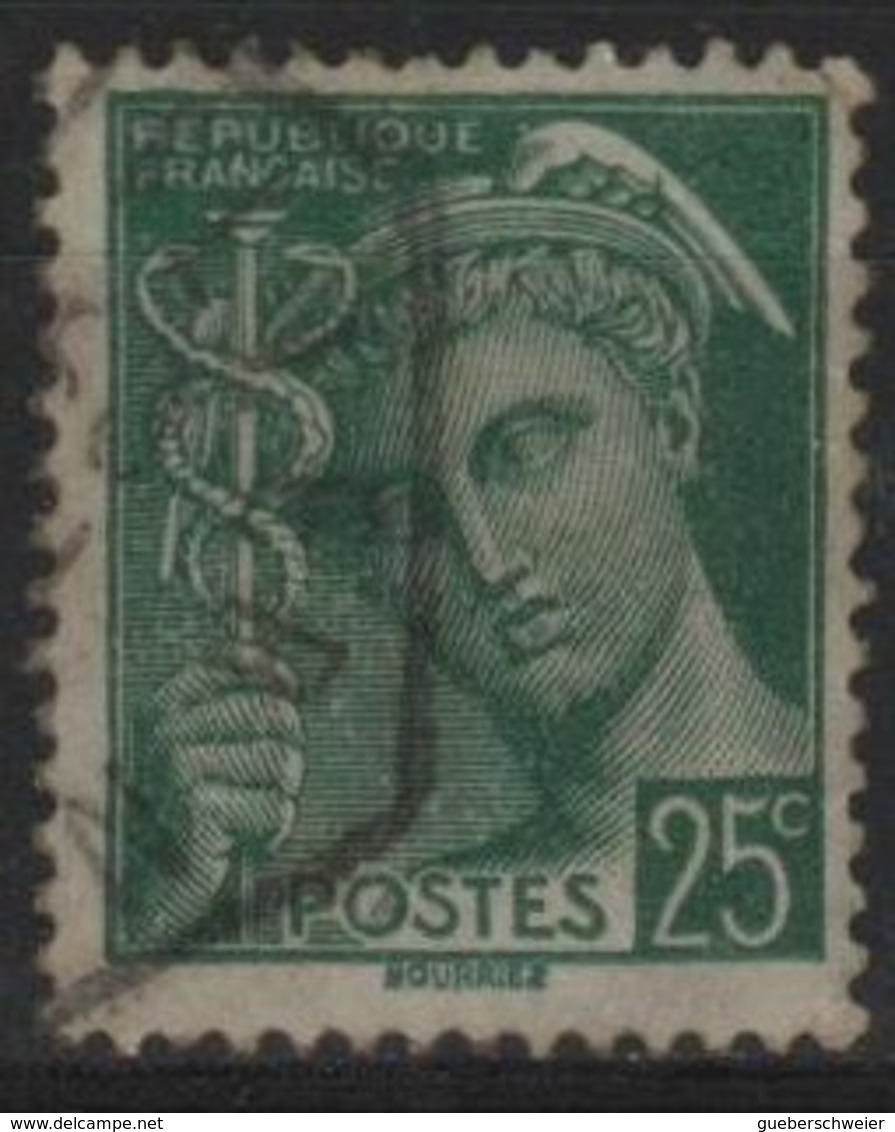 FR 1777 - FRANCE N° 411 Obl. Mercure - 1938-42 Mercurio