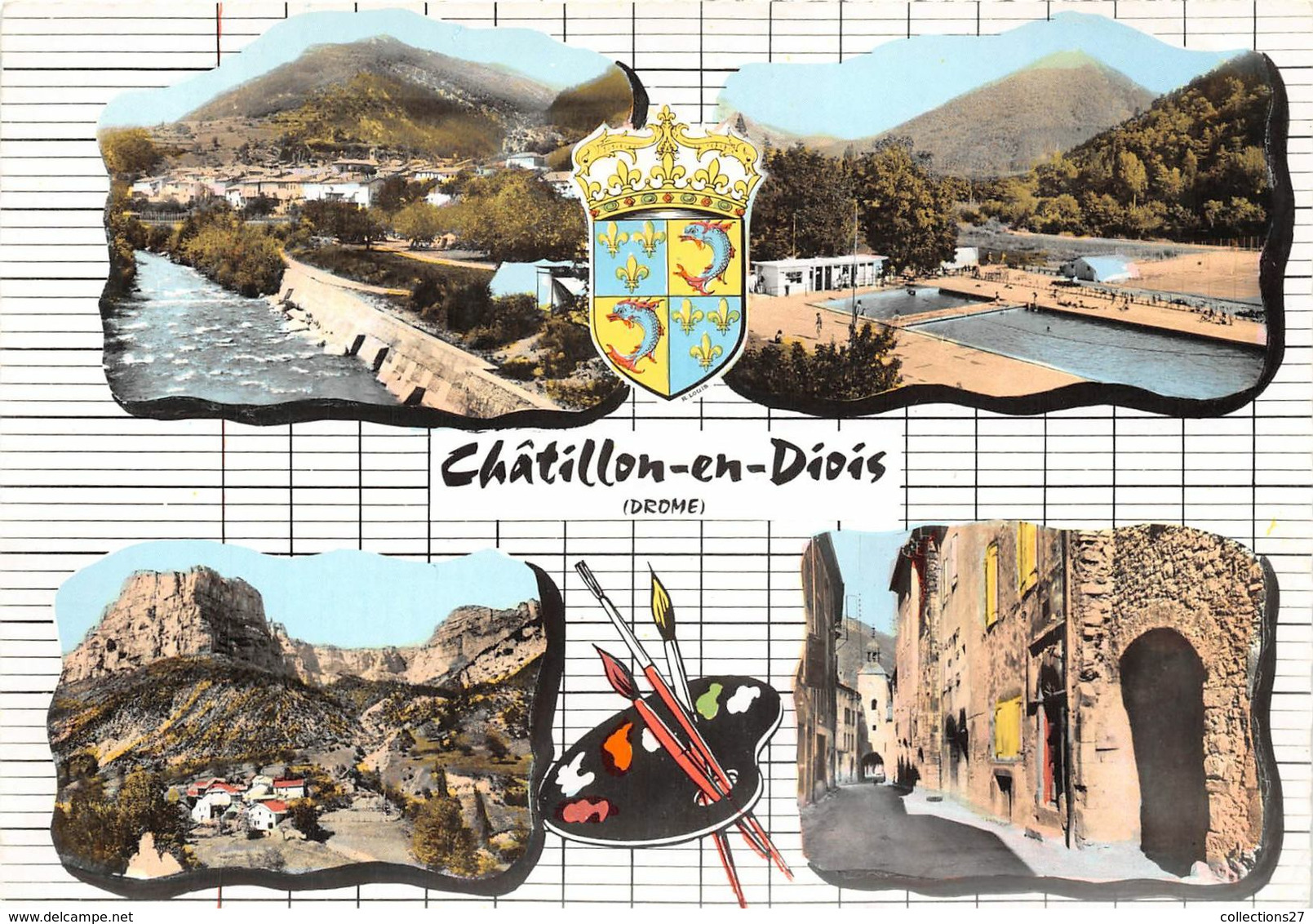 26-CHÂTILLON-EN-DIOIS- MULTIVUES - Châtillon-en-Diois