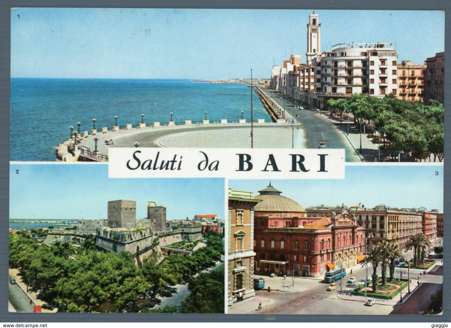 °°° Cartolina - Saluti Da Bari Bari Viaggiata °°° - Bari