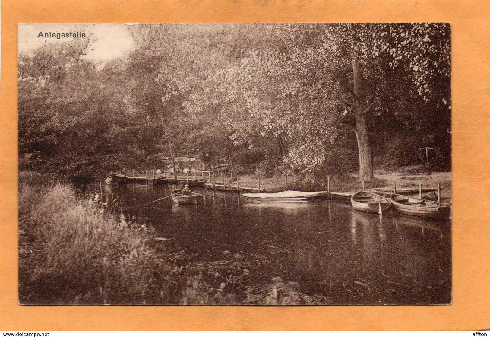 Jagersbronnen Reinbek Germany 1910  Postcard - Reinbek