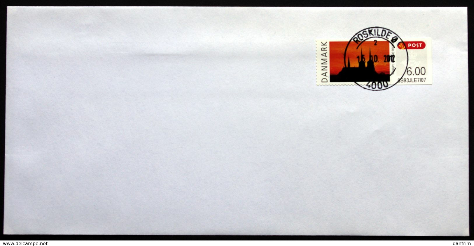 Denmark 2012  ATM/Frama Labels  MiNr.65    FDC  ( Lot  335  ) - Timbres De Distributeurs [ATM]