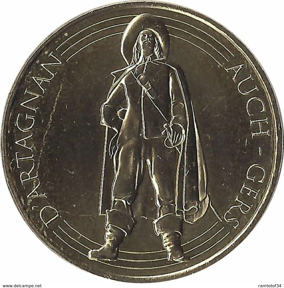 2016 MDP138 - AUCH - GERS - D'Artagnan / MONNAIE DE PARIS 2016 - 2016