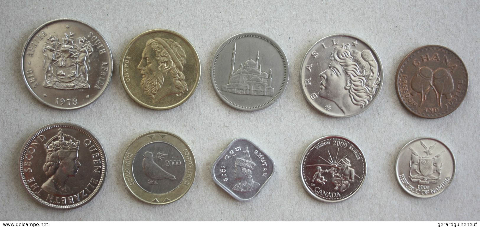 10 Monnaies Différentes - Lot N°5 - Lots & Kiloware - Coins