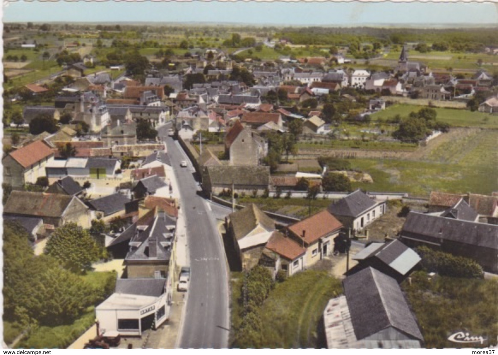 SCORBE CLAIRVAUX   Vue Panoramique Aérienne - Scorbe Clairvaux