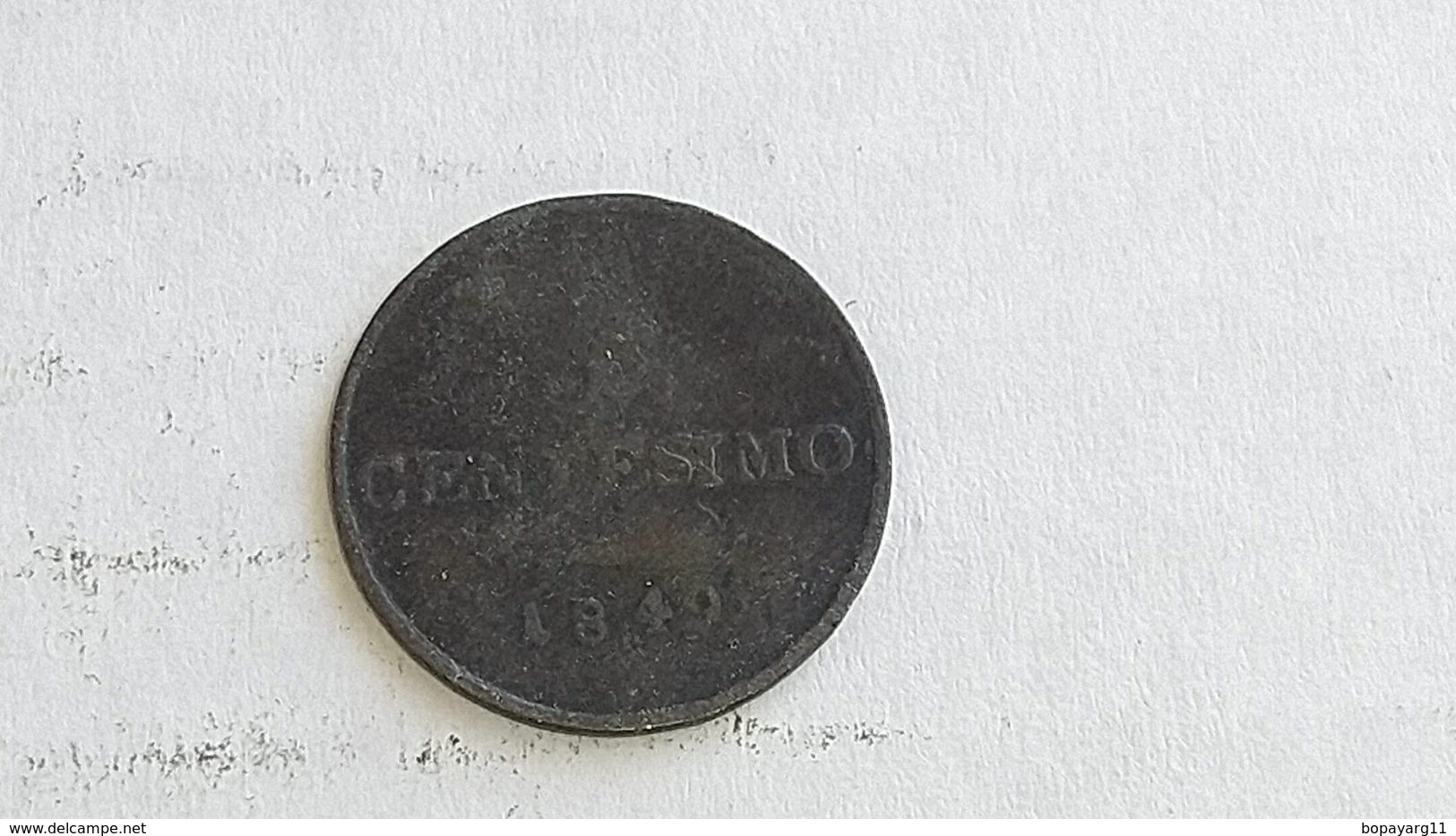 Regno Lombardo Veneto 1 Centesimo 1849  #17 - Lombardie-Vénétie