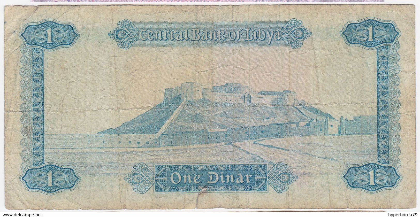 Libya P 35 B - 1 Dinar 1972 - C/32 331646 - Libya