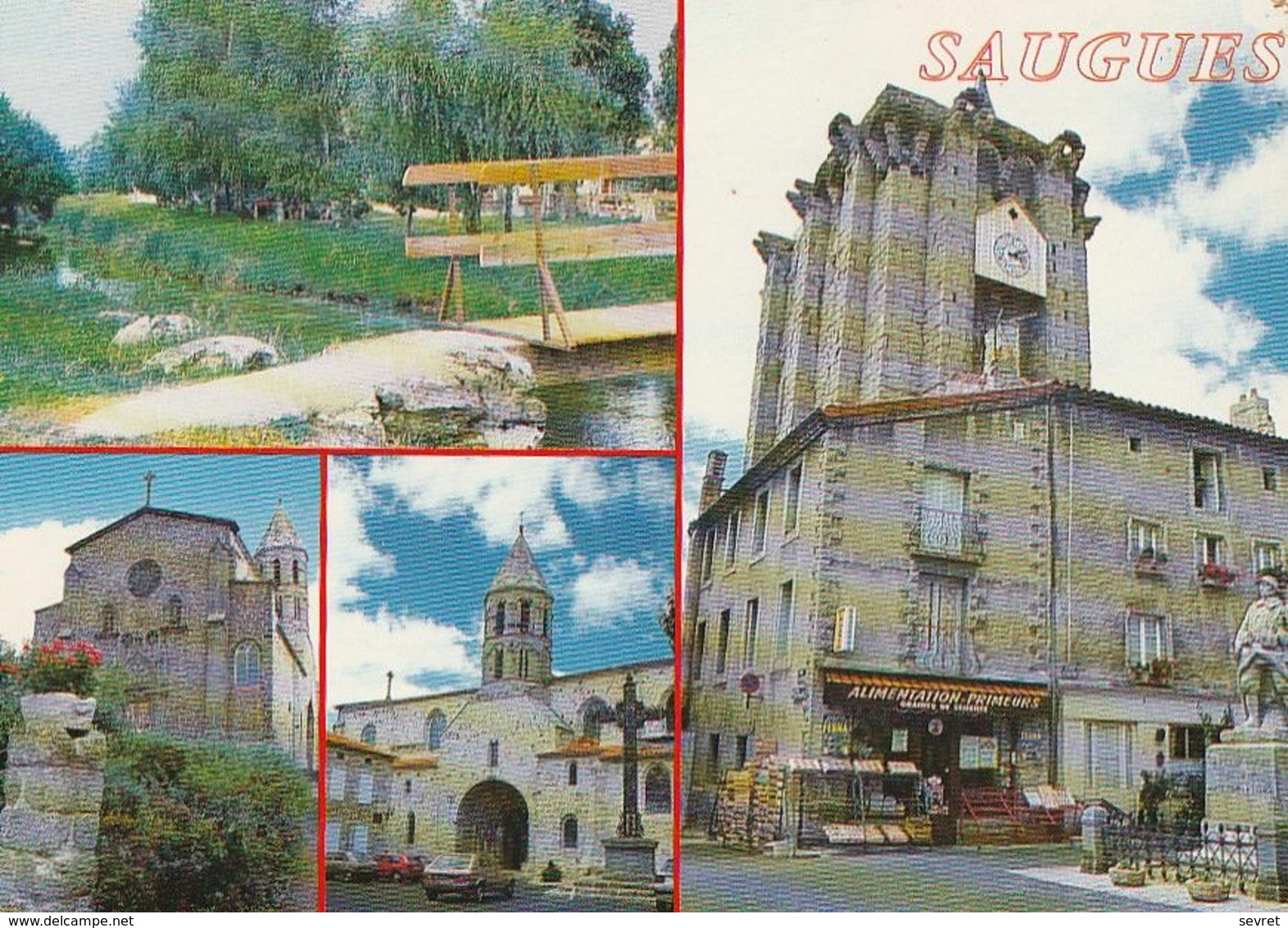 SAUGUES. - Multivues - Saugues