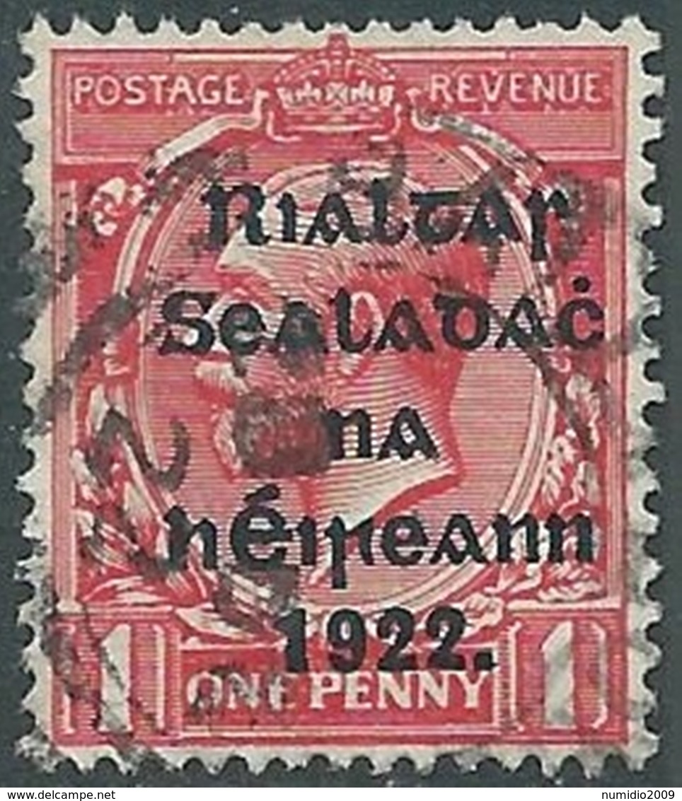 1922 IRELAND USED SG27 - RD5-5 - Usati