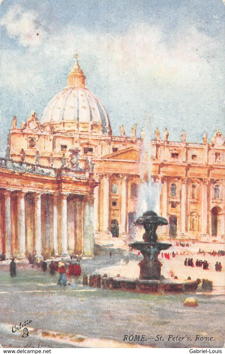 Roma St Peter - Oilette - Vatican