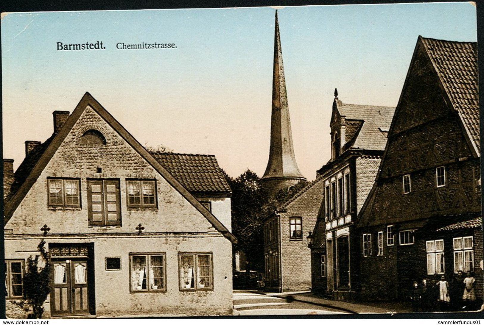 AK/CP  Barmstedt  Chemnitzstrasse     Kreis  Pinneberg      Gel/circ. 1928   Erhaltung/Cond. 2  Nr. 01157 - Pinneberg