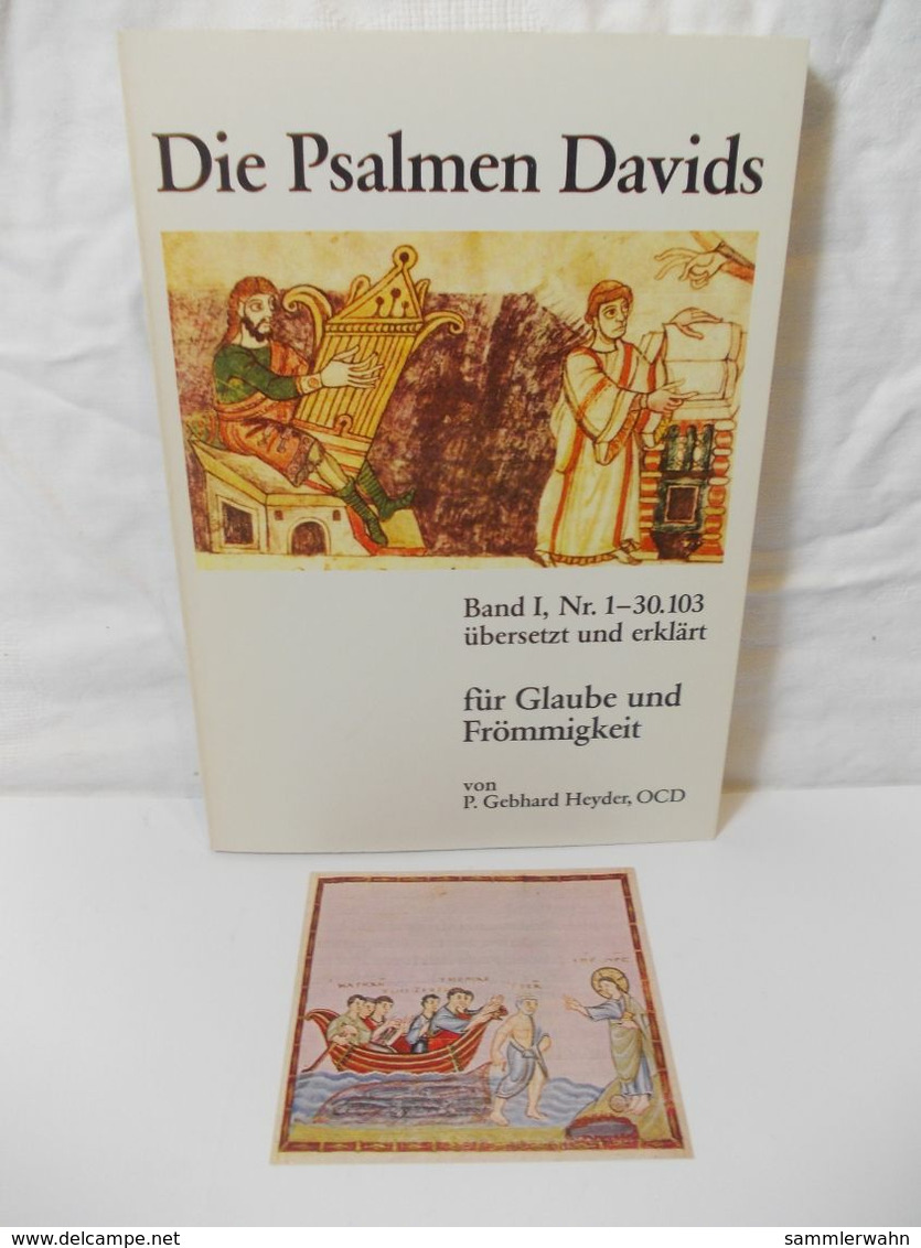 Die Psalmen Davids Band 1 Bis 5 Alle 150 Psalmen übersetzt Und Erklärt P. Gebhard Heyder  Regensburg 1980/85 - Cristianesimo