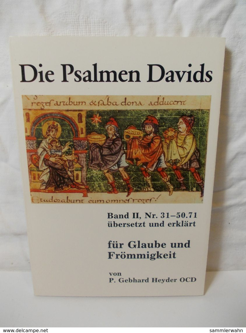 Die Psalmen Davids Band 1 Bis 5 Alle 150 Psalmen übersetzt Und Erklärt P. Gebhard Heyder  Regensburg 1980/85 - Cristianesimo