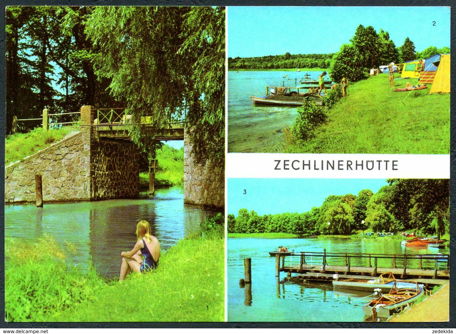 E0465 - TOP Zechlinerhütte - VEB Bild Und Heimat Reichenbach - Zechlinerhütte