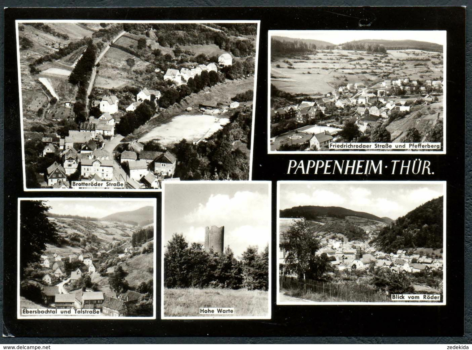 E0476 - Pappenheim Kleinschmalkalden MBK - VEB Bild Und Heimat Reichenbach - Schmalkalden