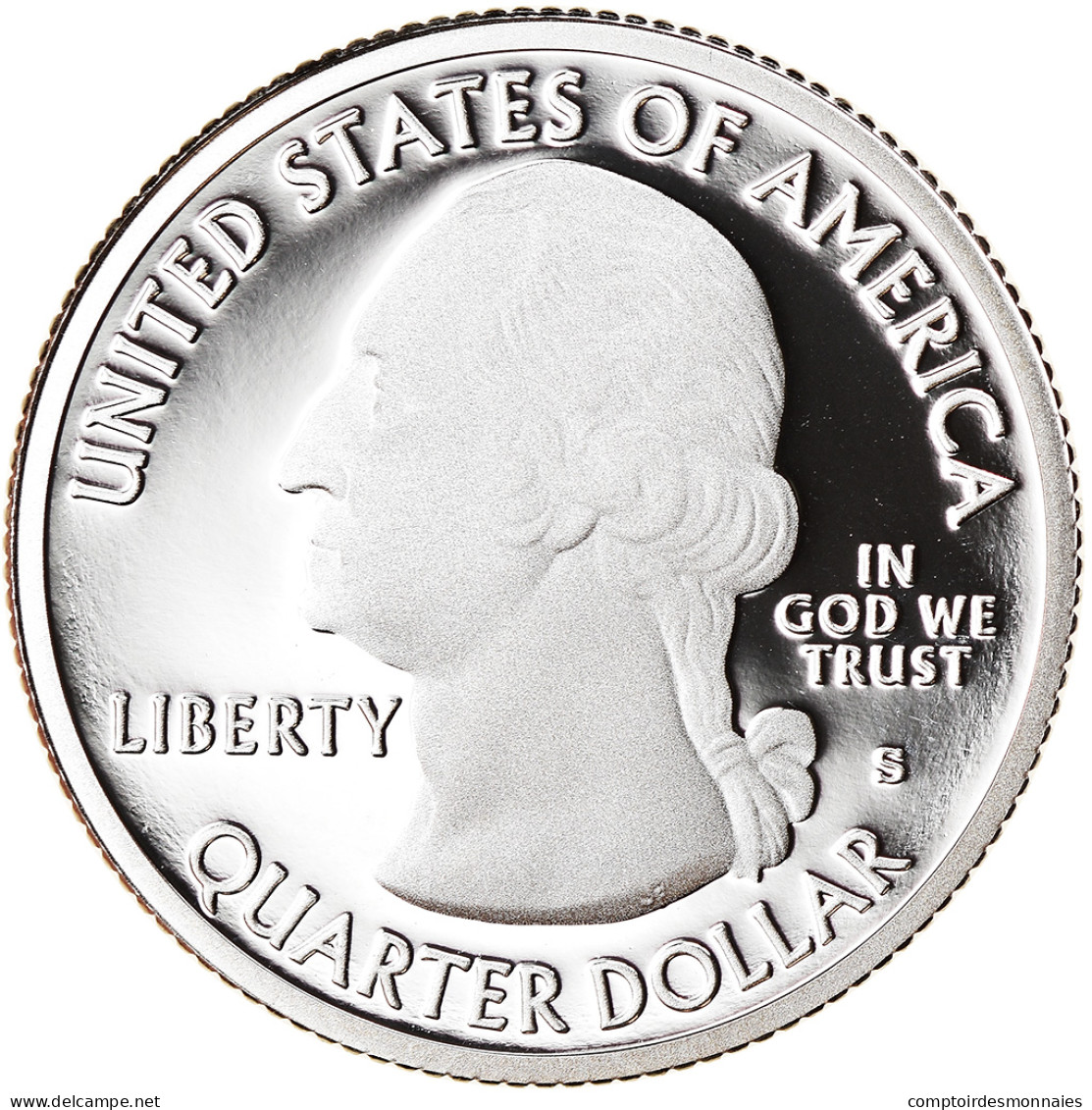 Monnaie, États-Unis, War In The Pacific - Guam, Quarter, 2019, San Francisco - 2010-...: National Parks