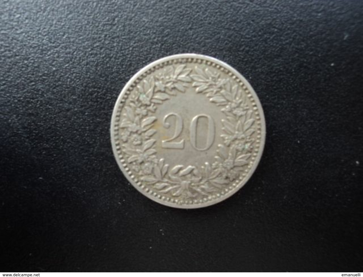 SUISSE : 20 RAPPEN   1900 B    KM 29      TTB+ - 20 Centimes / Rappen