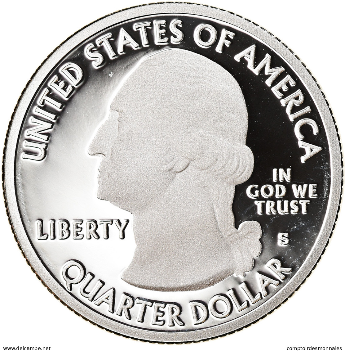 Monnaie, États-Unis, Marsh Billings Rockfeller - Vermont, Quarter, 2020, San - 2010-...: National Parks