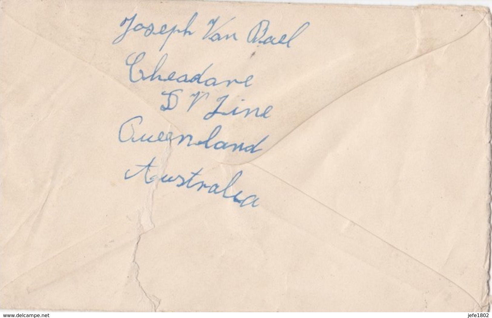 Australia - Letter To Booischot (Belgium) By Air Mail - Brieven En Documenten