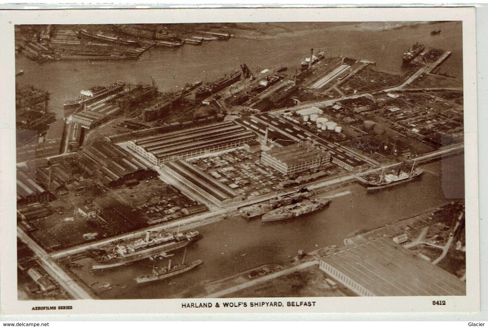 BELFAST - U.K - N. Eire -  Harland & Wolf's Shipyard - Antrim