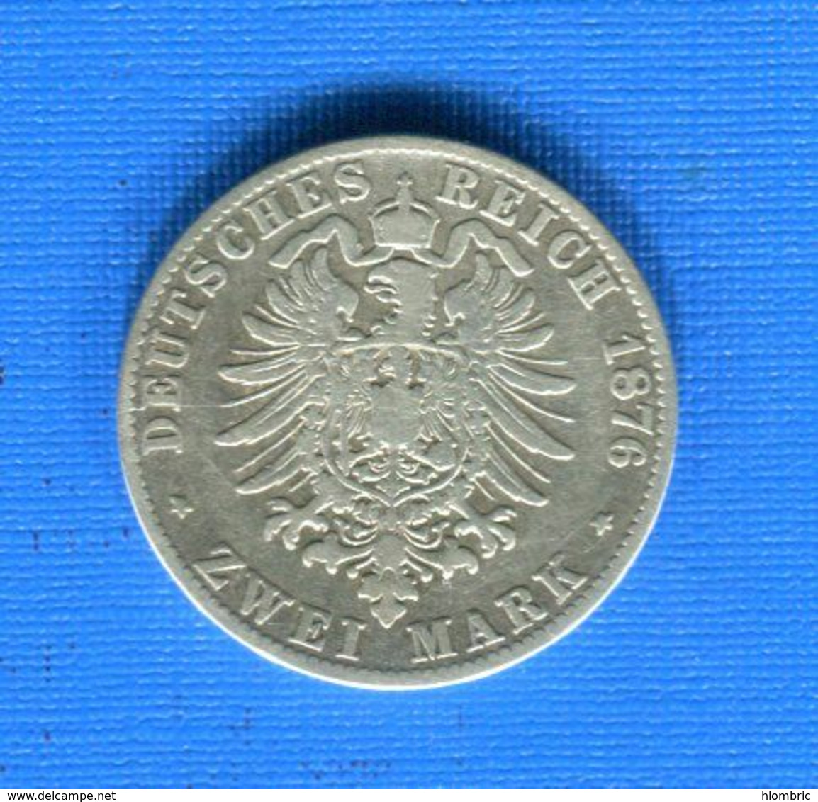 All  2  Mark 1876 G  Baden - 2, 3 & 5 Mark Silber