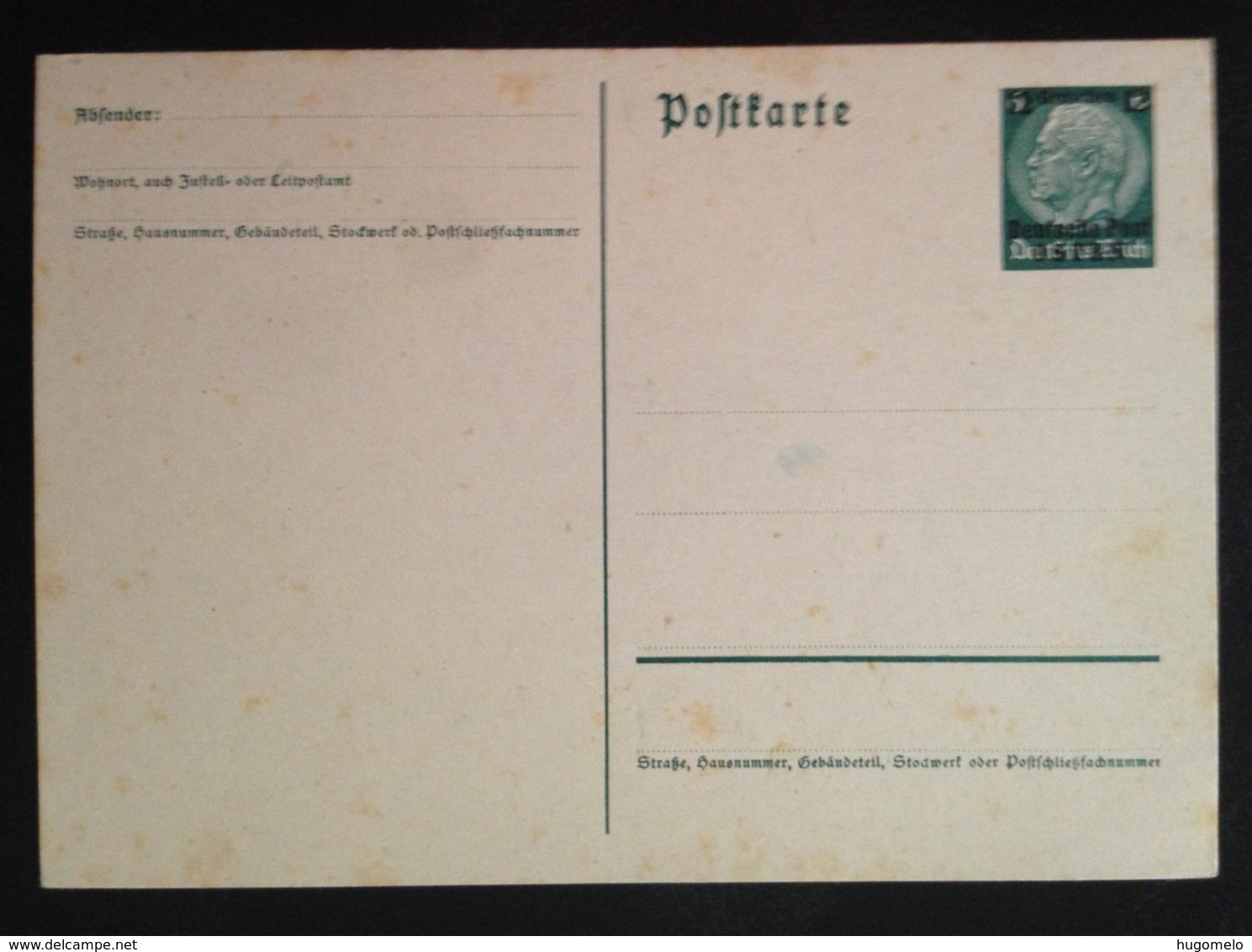 Germany, Deutsches Reich, German Empire, Postkarte, OSTEN - Covers & Documents