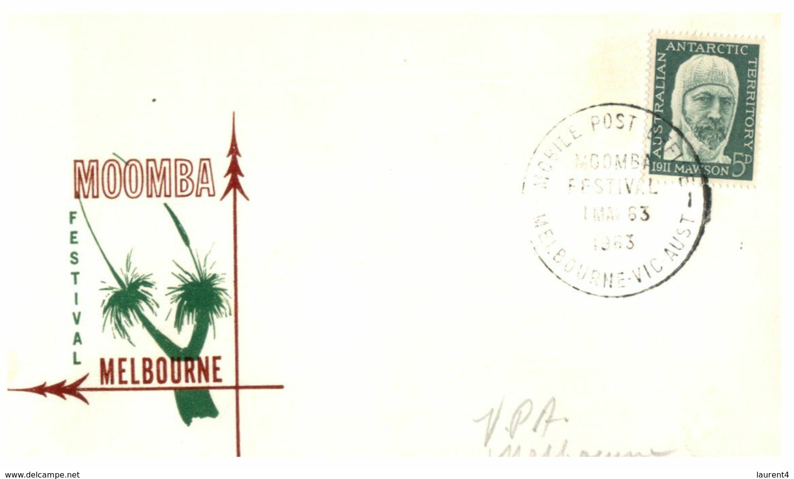 (N 32)  Australia - 1963 - Melbourne Moomba Festival - Mobile Post Office - Other & Unclassified
