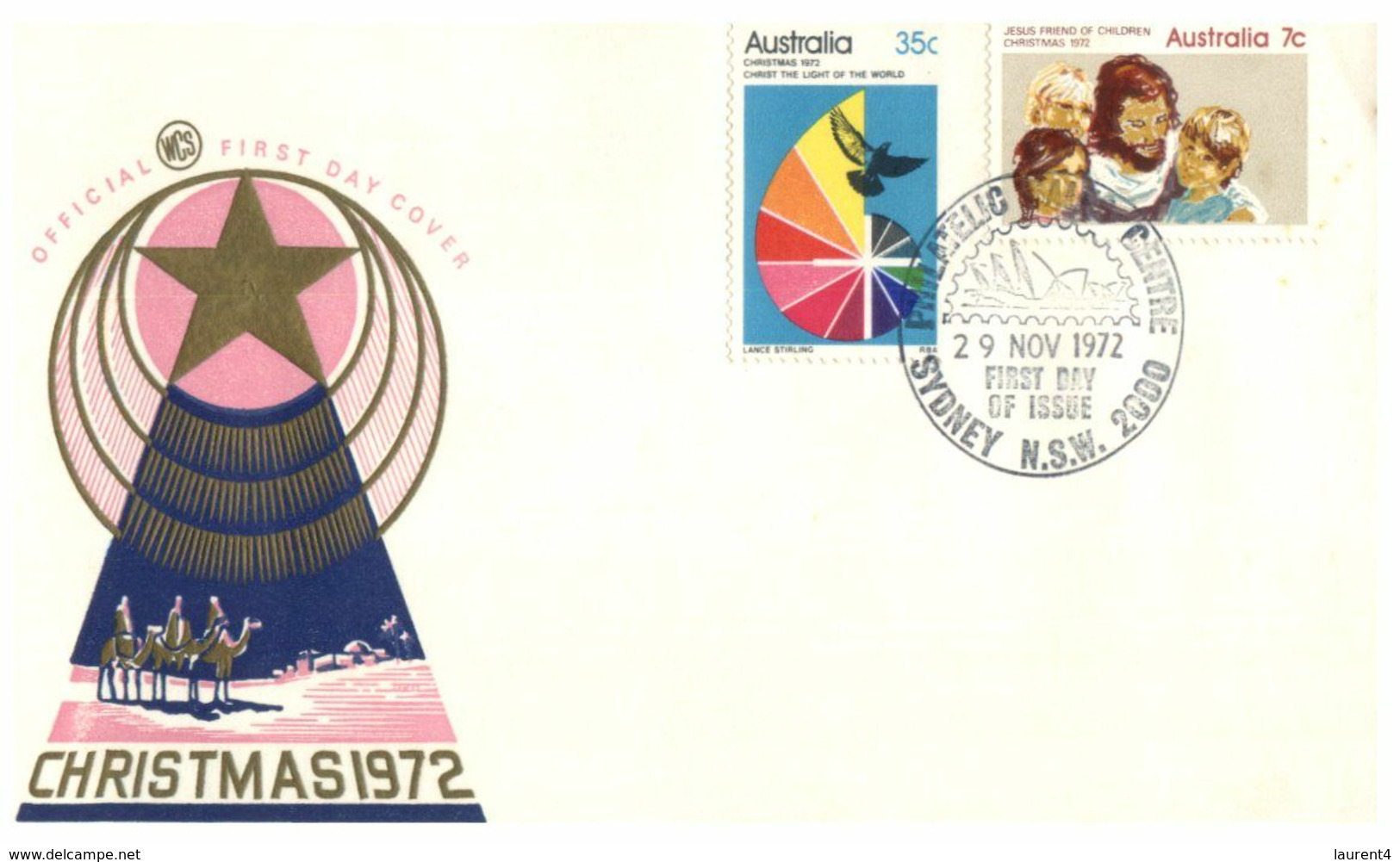 (N 32)  Australia  1962 - WCS Cover - Christmas - Other & Unclassified