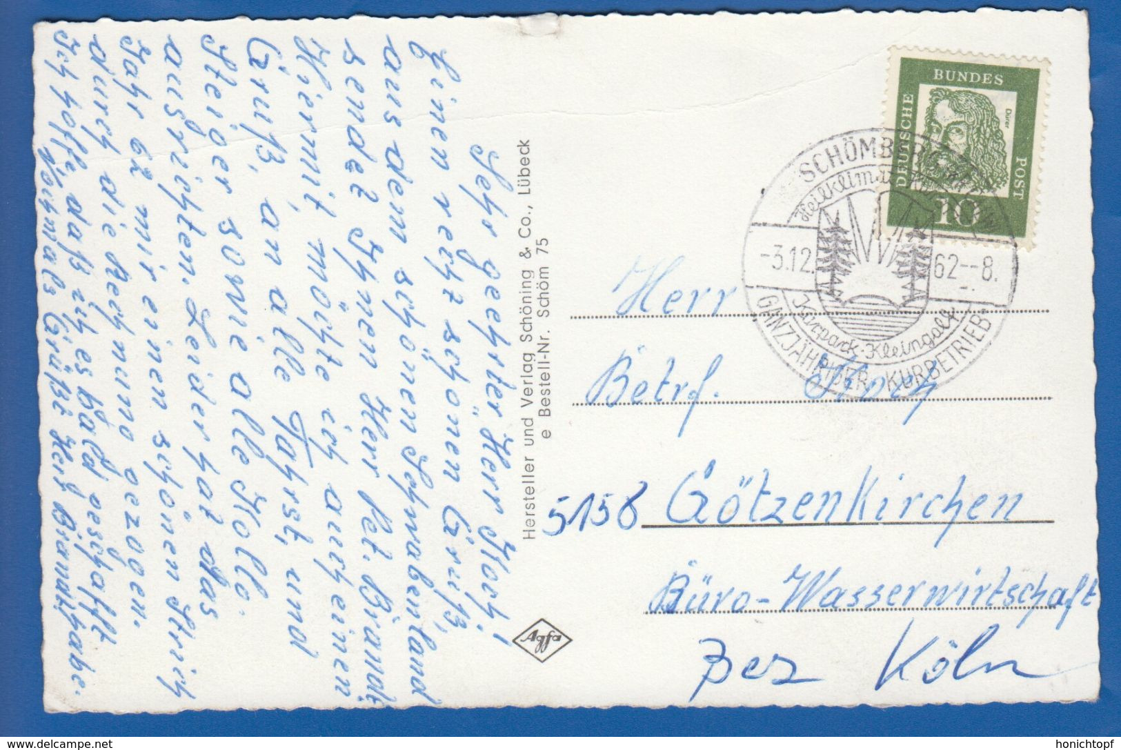 Deutschland; Schömberg Bei Wildbad / Calw; Multibildkarte - Schömberg