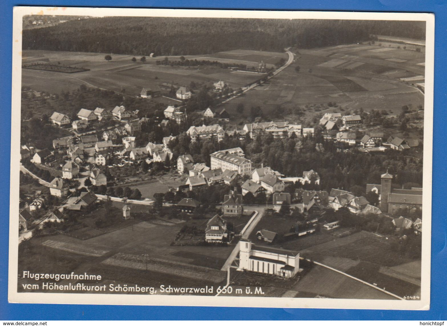 Deutschland; Schömberg Bei Wildbad / Calw; Flugzeugaufnahme - Schömberg