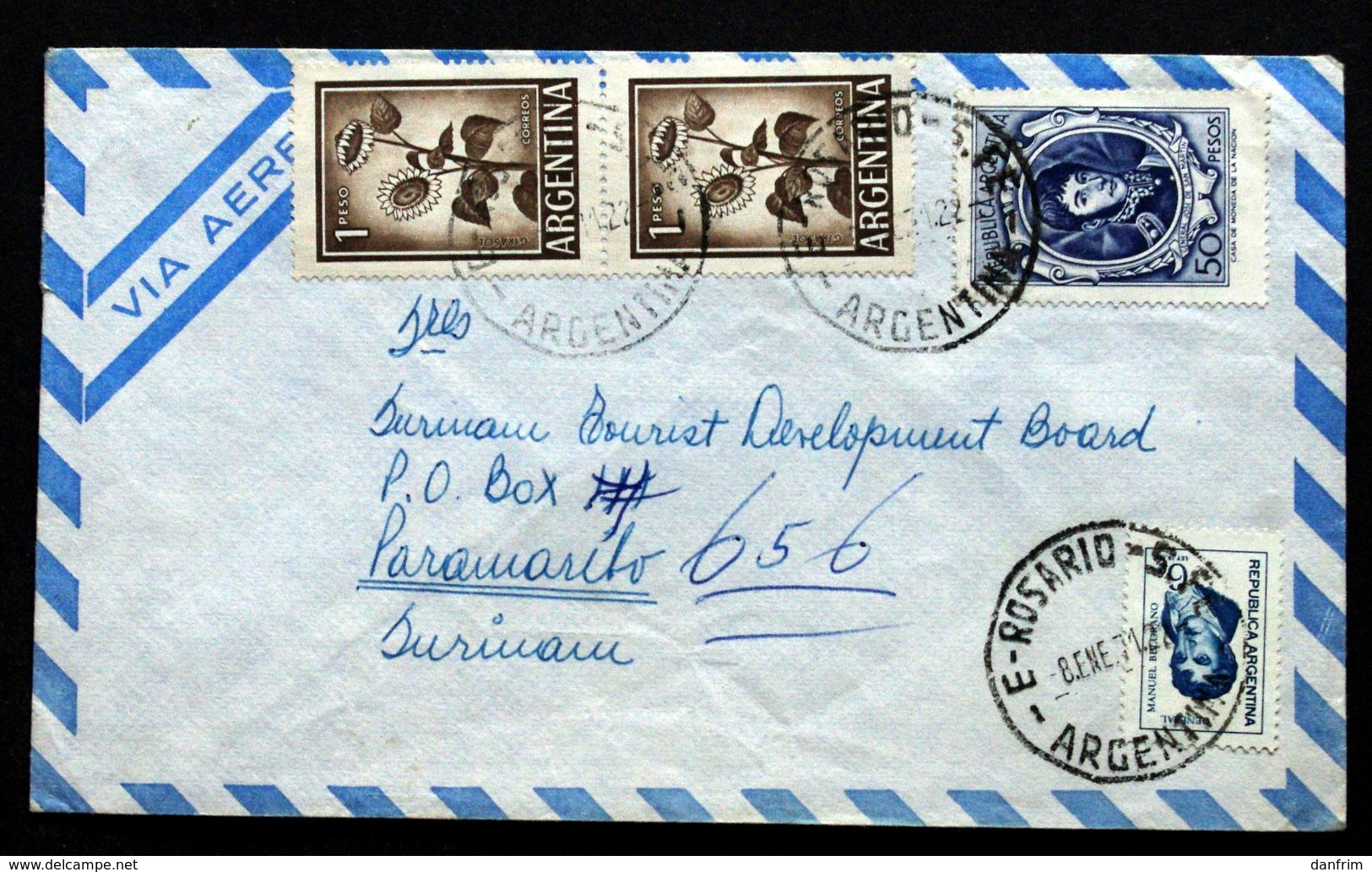 Argentina 1971  Letter  ( Lot 2018 ) - Autres & Non Classés