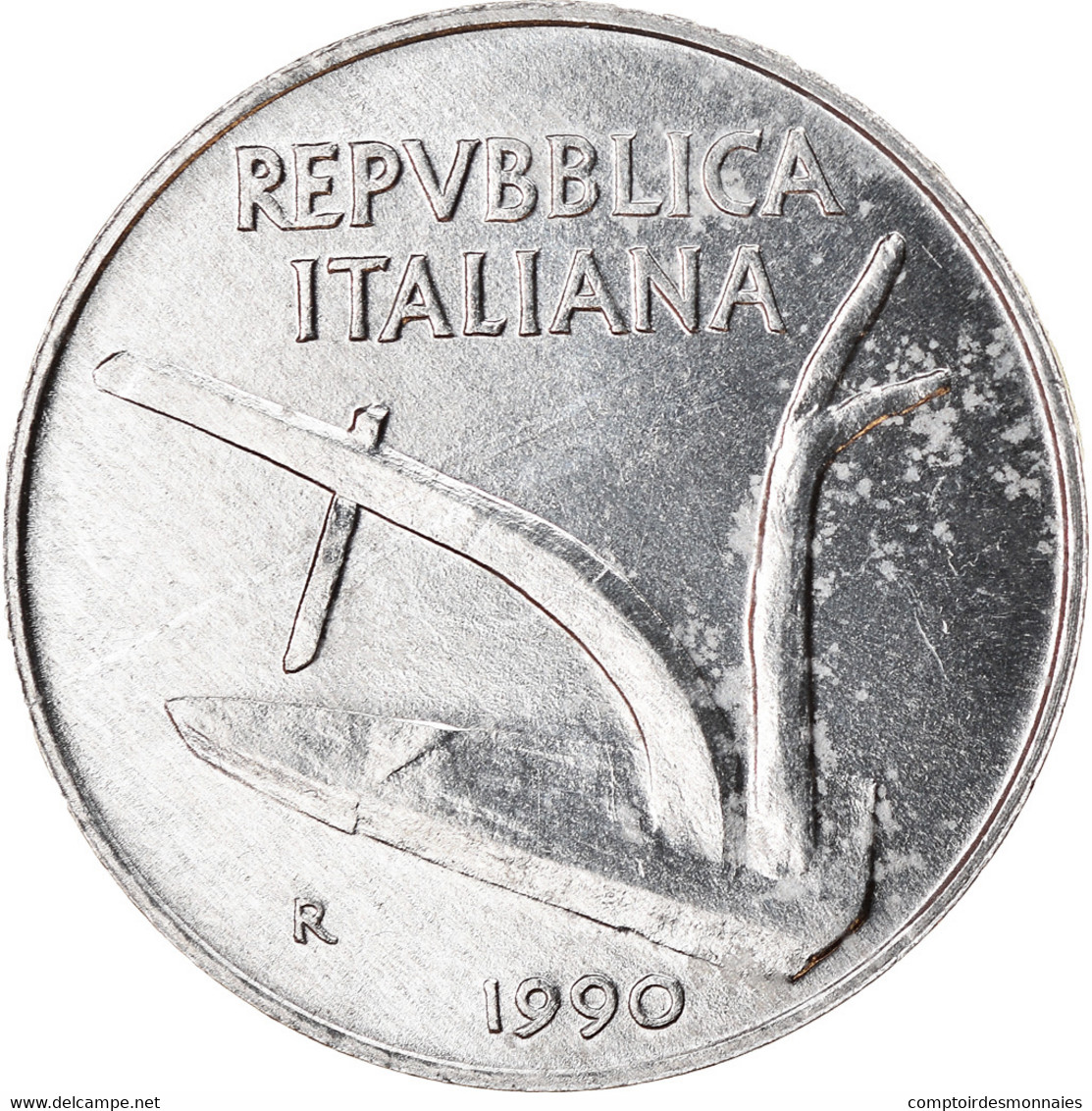 Monnaie, Italie, 10 Lire, 1990, Rome, TTB, Aluminium, KM:93 - 10 Lire