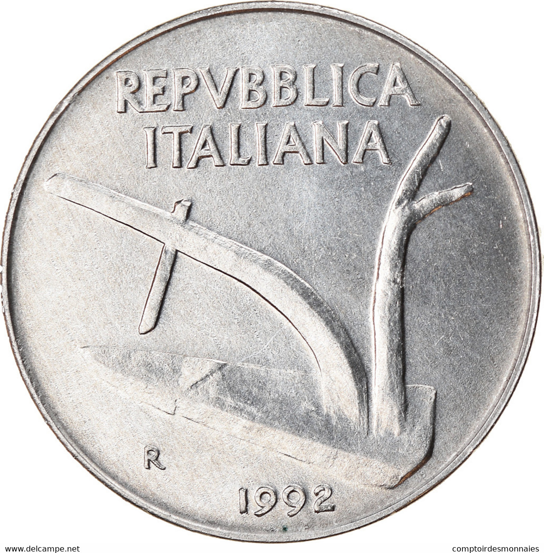 Monnaie, Italie, 10 Lire, 1992, Rome, TTB+, Aluminium, KM:93 - 10 Lire