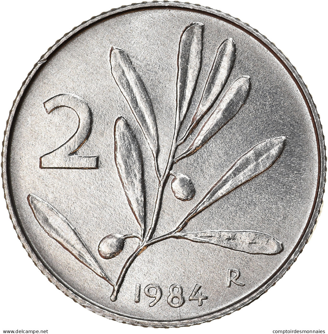 Monnaie, Italie, 2 Lire, 1984, Rome, SUP, Aluminium, KM:94 - 2 Lire