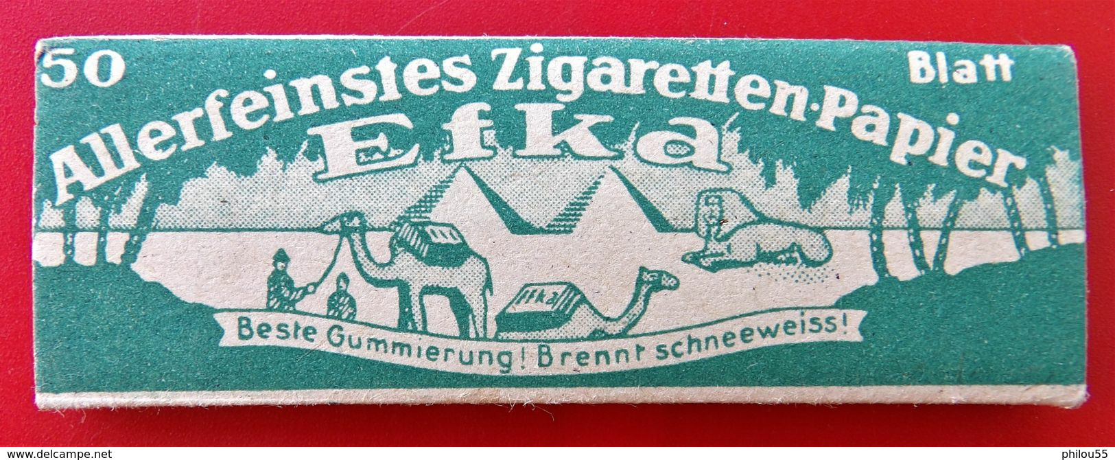 COLLECTION  Carnet De Feuilles A Cigarettes EFKA PYRAMIDEN WW2 - Sonstige & Ohne Zuordnung