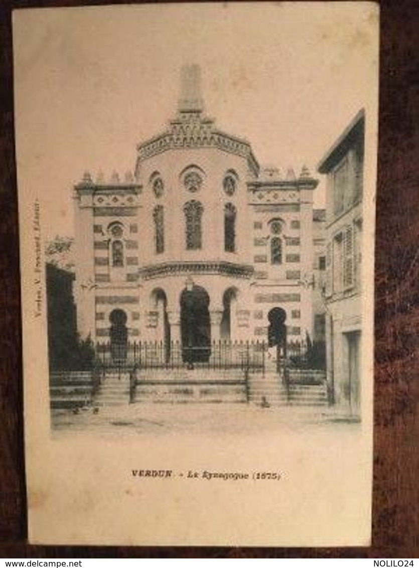 Cpa, Verdun La Synagogue, éd Freschard, Dos Non Divisé, Non écrite , 55 Meuse - Verdun