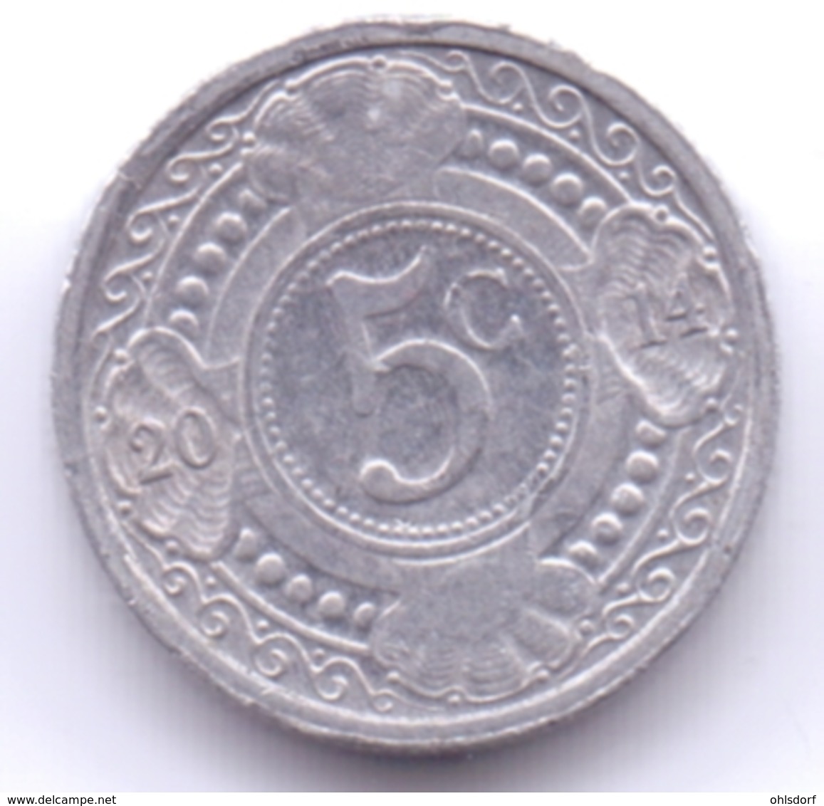 NETHERLAND ANTILLAS 2014: 5 Cent, KM 33 - Antilles Néerlandaises
