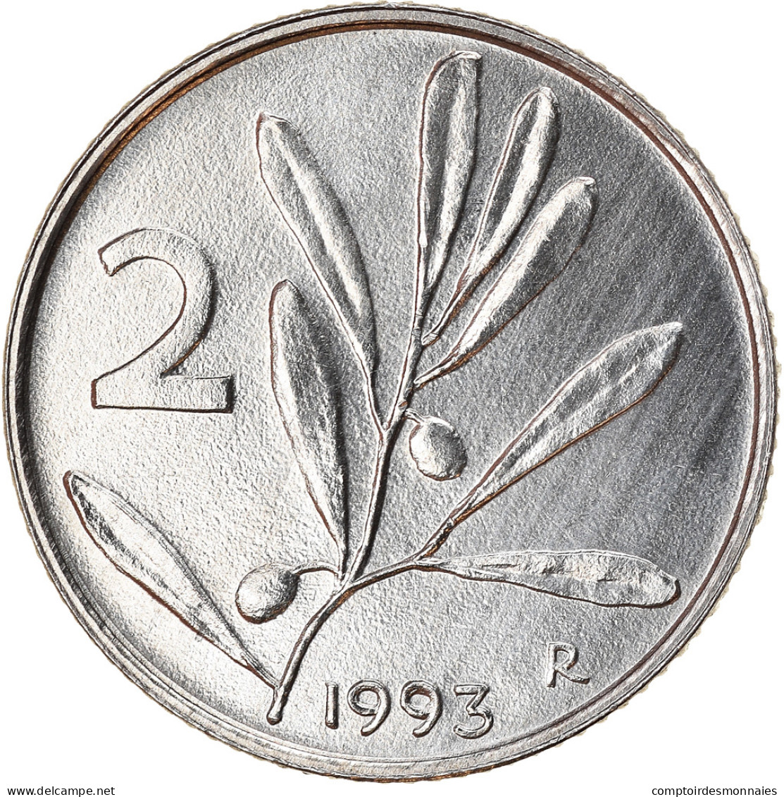 Monnaie, Italie, 2 Lire, 1993, Rome, SUP, Aluminium, KM:94 - 2 Lire