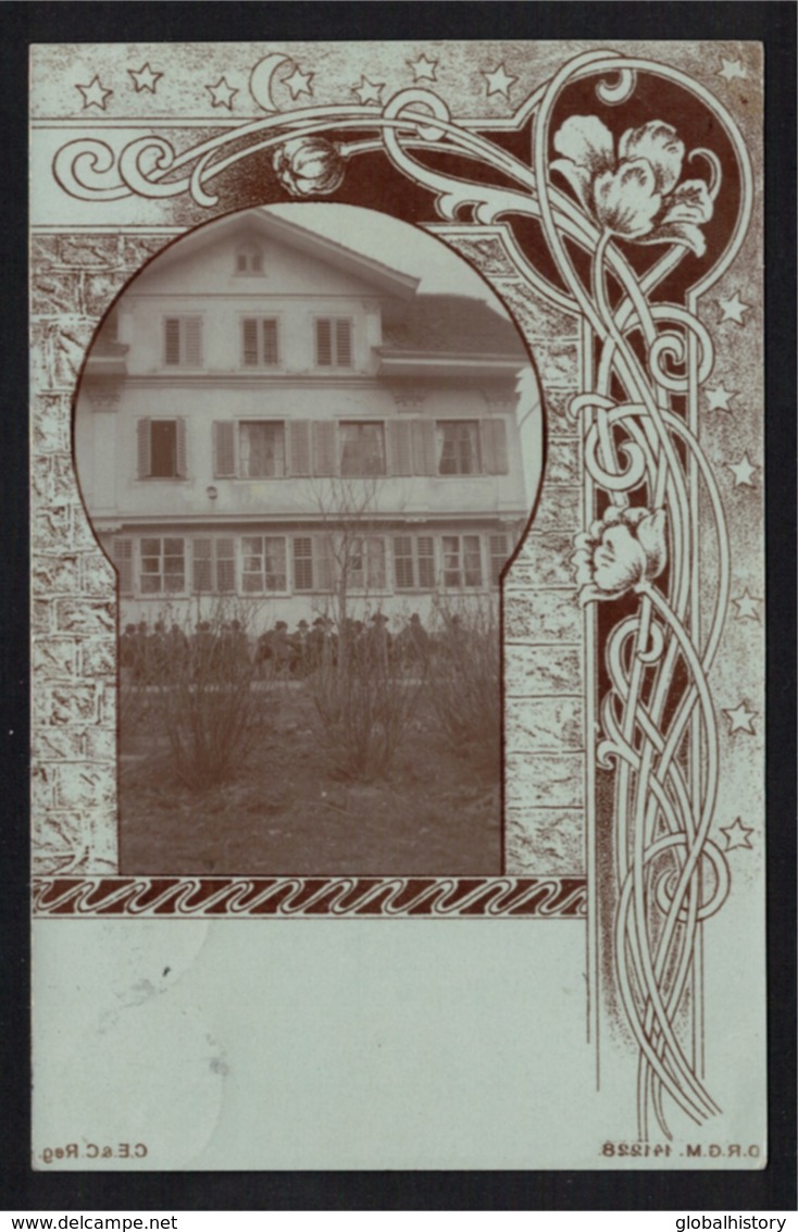 DG1234 - SUISSE - LU - OLD HOUSE IN JUGENDSTIL STYLE Luzern? - Lucerne