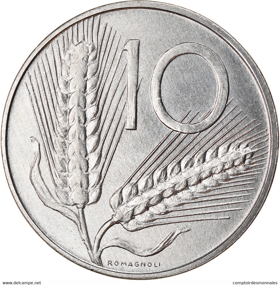 Monnaie, Italie, 10 Lire, 1991, Rome, TTB, Aluminium, KM:93 - 10 Lire