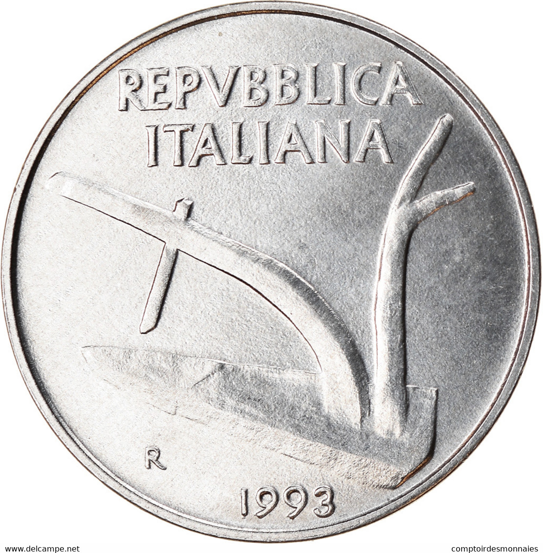 Monnaie, Italie, 10 Lire, 1993, Rome, TTB+, Aluminium, KM:93 - 10 Lire