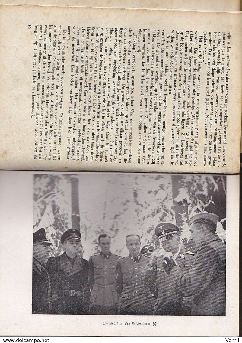 Waffen SS Vlaamse Nederlandse Vrijwilligers Legioen 1943 Propagande Propaganda SS - Holandés