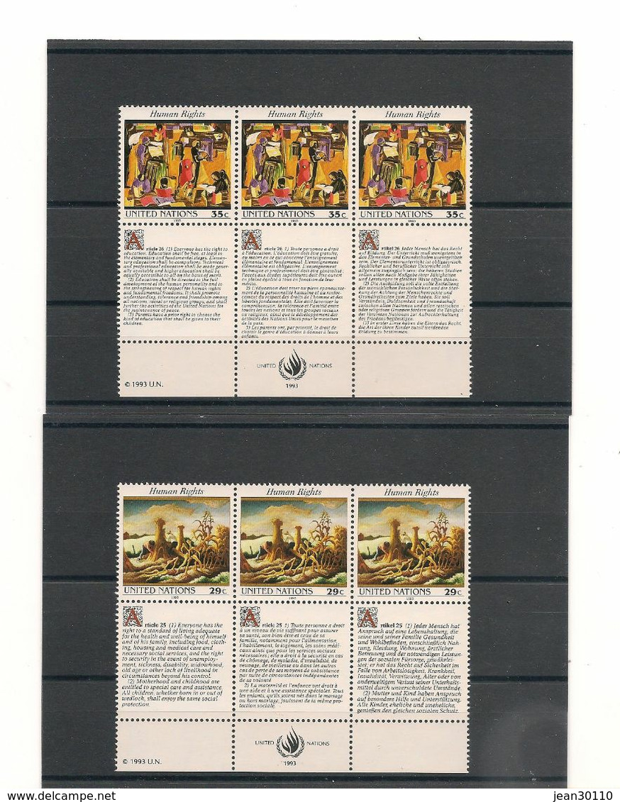 1993 N° Y/T : 626/644**- COTE : 27,25 € - Unused Stamps
